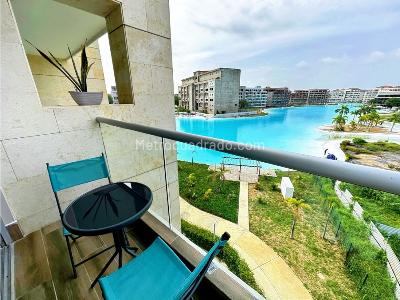 Apartamento de 2 alcobas en venta en Bahia Kristal, Cartagena, 78 m² · foto 2 de 15