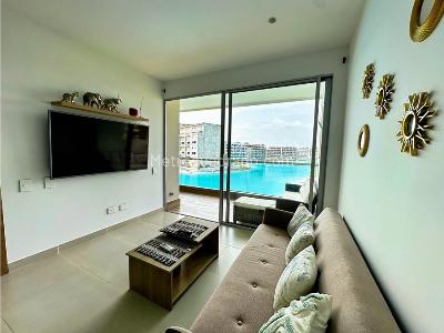 Apartamento de 2 alcobas en venta en Bahia Kristal, Cartagena, 78 m² · foto 4 de 15