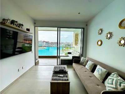 Apartamento de 2 alcobas en venta en Bahia Kristal, Cartagena, 78 m² · foto 5 de 15