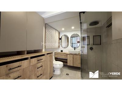 Apartamento de 2 alcobas en arriendo en Los Naranjos, Medellín, 91 m² · foto 9 de 14