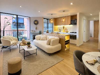 Apartamento de 2 alcobas en venta en Chico, Bogotá, 70 m² · foto 2 de 12