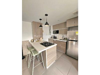 Apartaestudio en venta en La Frontera, Medellín, 29 m² · foto 8 de 9