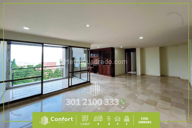 Apartamento en Arriendo, EL TESORO, Medellín