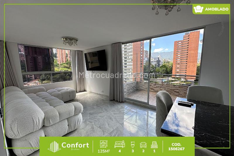 Piso – Medellín, Los Balsos Numero 2, El Poblado - Vista 2