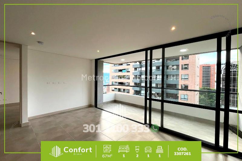 Piso – Medellín, Los Balsos Numero 1, El Poblado - Vista 2