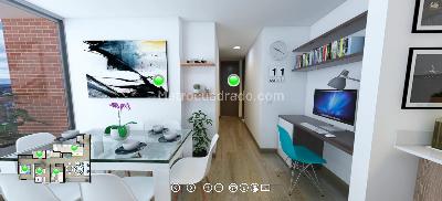 Apartamento de 3 alcobas en venta en Av Universitaria, Tunja, 72 m² · foto 3 de 9