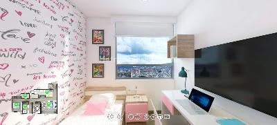 Apartamento de 3 alcobas en venta en Av Universitaria, Tunja, 72 m² · foto 4 de 9