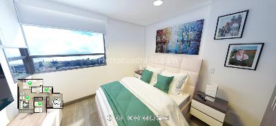 Apartamento de 2 alcobas en venta en Av Universitaria, Tunja, 53 m² · foto 4 de 8
