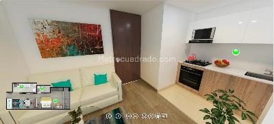 Apartamento de 1 alcoba en venta en Av Universitaria, Tunja, 40 m² · foto 2 de 8