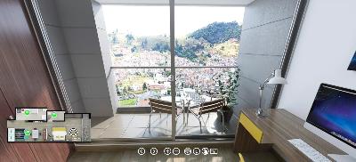 Apartamento de 1 alcoba en venta en Av Universitaria, Tunja, 40 m² · foto 4 de 8