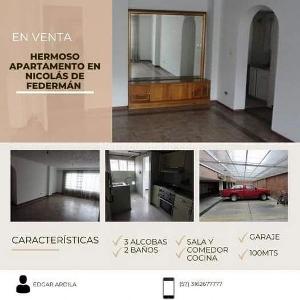 Apartamento de 3 alcobas en venta en Nicolas De Federman, Bogotá, 110 m² · foto 10 de 20