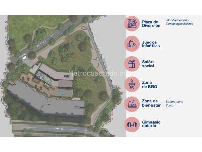 Apartamento de 2 alcobas en venta en Llanogrande, Rionegro, 74 m² · foto 4 de 9