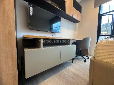 Apartaestudio en arriendo en Centro Internacional Bavaria, Bogotá, 27 m² · foto 2 de 8