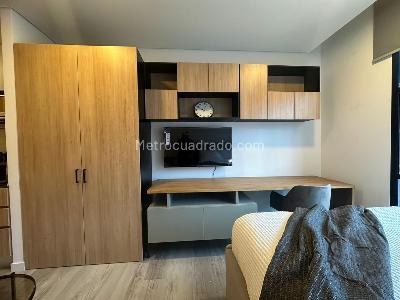 Apartaestudio en arriendo en Centro Internacional Bavaria, Bogotá, 27 m² · foto 4 de 8