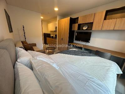 Apartaestudio en arriendo en Centro Internacional Bavaria, Bogotá, 27 m² · foto 5 de 8