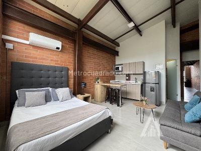 Apartaestudio en arriendo en Laureles, Medellín, 25 m² · foto 6 de 7