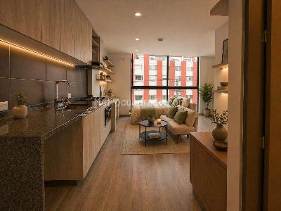 Apartamento de 1 alcoba en venta en Cedro Bolivar, Bogotá, 31 m² · foto 3 de 5