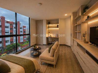 Apartamento de 1 alcoba en venta en Cedro Bolivar, Bogotá, 31 m² · foto 5 de 5