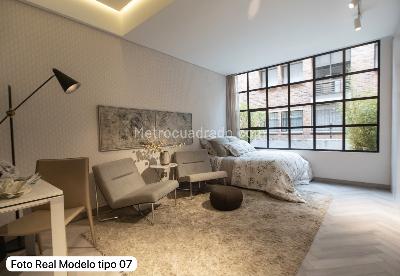 Apartamento de 1 alcoba en venta en Santa Bibiana, Bogotá, 22 m² · foto 2 de 3