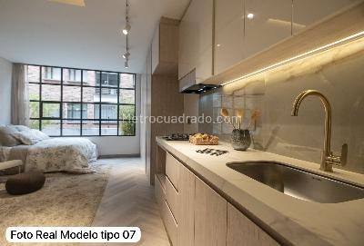 Apartamento de 1 alcoba en venta en Santa Bibiana, Bogotá, 22 m² · foto 3 de 3