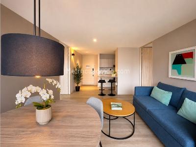 Apartamento de 2 alcobas en venta en La Aguacatala, Medellín, 77 m² · foto 1 de 7