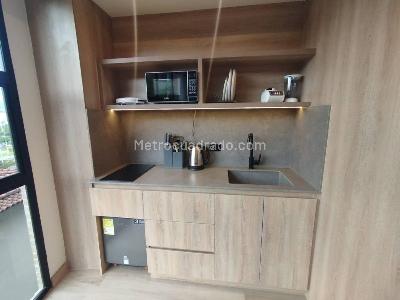Apartaestudio en arriendo en Belen, Medellín, 35 m² · foto 2 de 11
