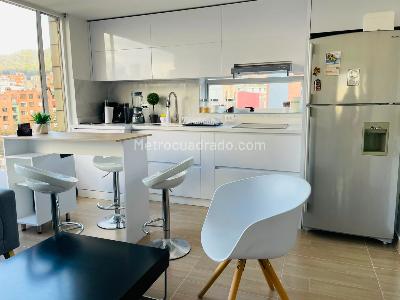 Apartamento de 1 alcoba en venta en Chapienero Alto, Bogotá, 44 m² · foto 6 de 12
