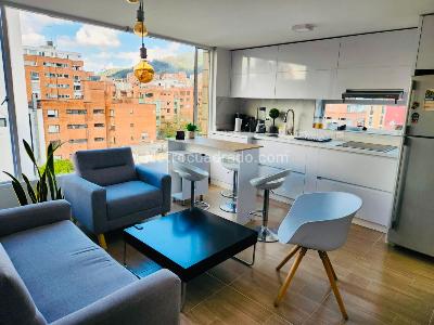 Apartamento de 1 alcoba en venta en Chapienero Alto, Bogotá, 44 m² · foto 7 de 12
