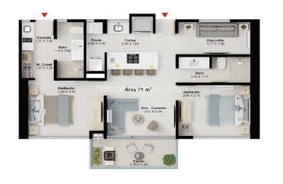 Apartamento en venta en Pozos Colorados, Santa Marta · foto 6 de 20