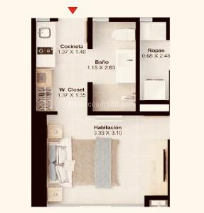 Apartamento en venta en Pozos Colorados, Santa Marta · foto 11 de 20