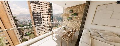 Apartamento de 3 alcobas en venta en Ciudad Del Rio, Medellín, 92 m² · foto 2 de 7