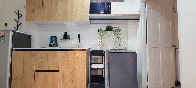Apartaestudio en venta en La Castellana, Medellín, 33 m² · foto 5 de 9
