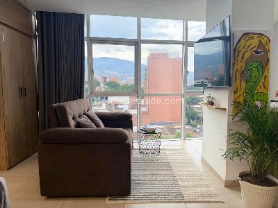 Apartaestudio en venta en La Castellana, Medellín, 37 m² · foto 5 de 10