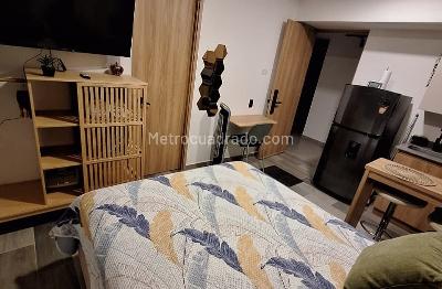 Apartaestudio en venta en Laureles, Medellín, 18 m² · foto 3 de 9