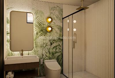 Apartaestudio en venta en Sabaneta, Sabaneta, 18 m² · foto 5 de 14