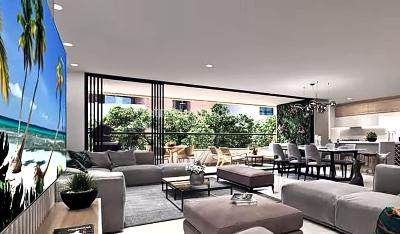 Apartamento de 3 alcobas en venta en Laureles, Medellín, 170 m² · foto 3 de 19