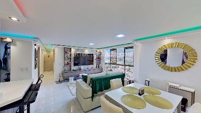 Apartamento de 3 alcobas en venta en Valerias, Bello, 72 m² · foto 5 de 14