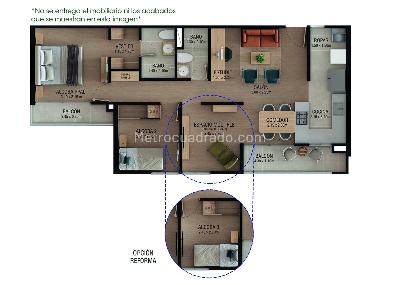 Apartamento en venta en La Pilarica, Medellín · foto 3 de 20