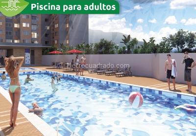 Apartamento de 2 alcobas en venta en Noteamerica, Bello, 48 m² · foto 2 de 5
