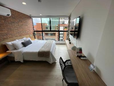 Apartaestudio en venta en Laureles, Medellín, 43 m² · foto 2 de 15