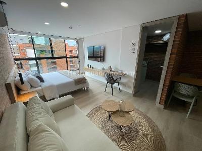 Apartaestudio en venta en Laureles, Medellín, 43 m² · foto 3 de 15