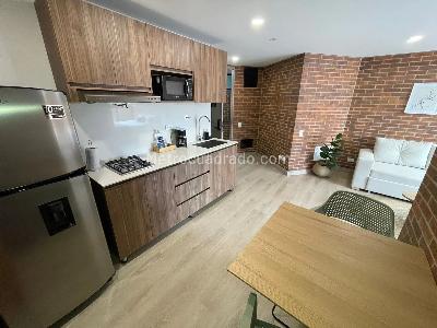 Apartaestudio en venta en Laureles, Medellín, 43 m² · foto 4 de 15