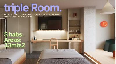 Apartaestudio en venta en Laureles, Medellín, 18 m² · foto 6 de 11