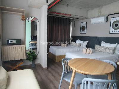 Apartaestudio en venta en Laureles, Medellín, 29 m² · foto 13 de 14
