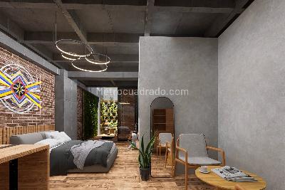 Apartaestudio en venta en El Poblado, Medellín, 30 m² · foto 2 de 18
