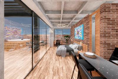 Apartaestudio en venta en El Poblado, Medellín, 30 m² · foto 9 de 18