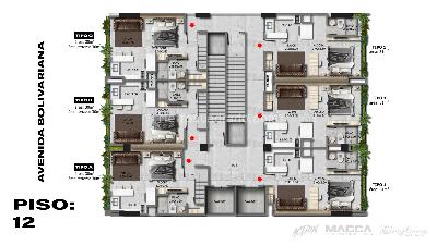 Apartaestudio en venta en Laureles, Medellín, 31 m² · foto 8 de 10