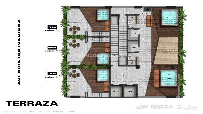 Apartaestudio en venta en Laureles, Medellín, 31 m² · foto 10 de 10