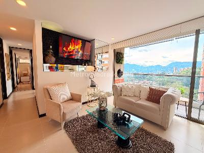 Apartamento de 3 alcobas en venta en Palmas Poblado, Medellín, 86 m² · foto 10 de 12