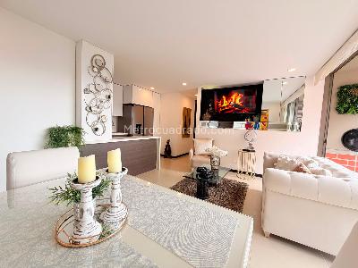 Apartamento de 3 alcobas en venta en Palmas Poblado, Medellín, 86 m² · foto 3 de 12
